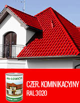 Farby na dach Eko-lowicyn czerwone komunikacyjne półmatowe lowicyn-farby-na-dach-kolor-czerowny-komunikacyjny-polmatowe