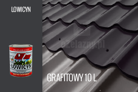 Farba na dach Lowicyn grafitowy mat 10 litrów lowicyn-farba-na-dach-kolor-grafitowy-mat-10-litrow