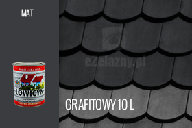 Farba na dach Lowicyn grafitowy mat 10 litrów lowicyn-farba-na-dach-kolor-grafitowy-mat-10-litrow