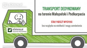 Transport dedykowany w sklepie eZelazny.pl