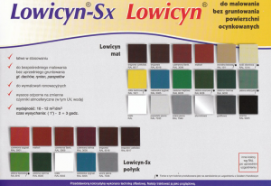 Lowicyn-sx wzornik kolorów