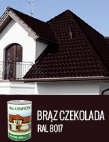 EKO-LOWICYN BRĄZOWY CZEKOLADOWY 1L  – RAL8017