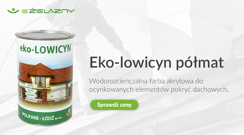 Farba na ocynk Eko-lowicyn półmat