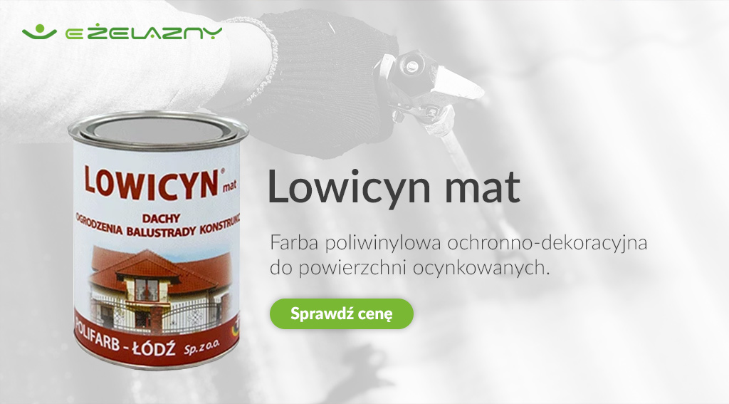 Farba na ocynk Lowicyn mat